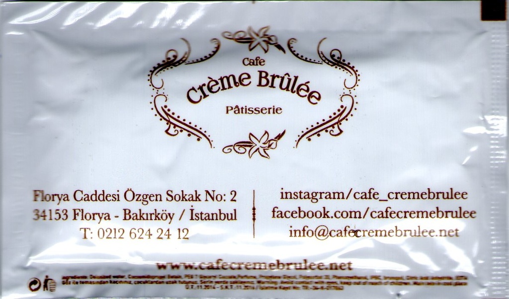 0267 Créme Brûlée - Florya arka